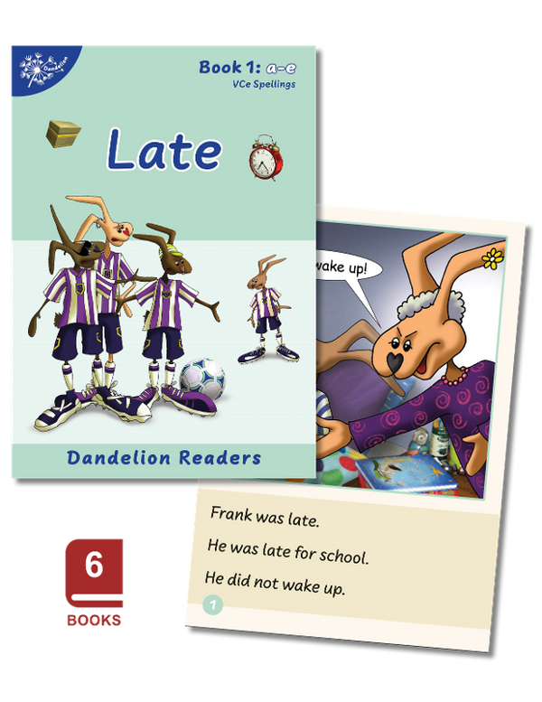 Dandelion Readers VCe Spellings - PhonicBooks&trade; Beginning Readers